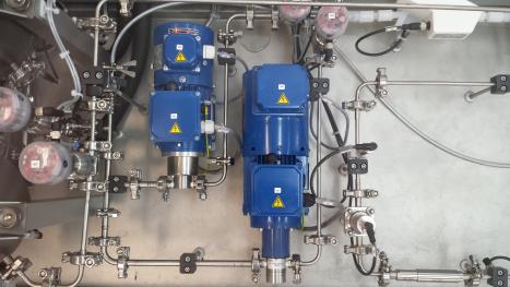 Measuring and test station